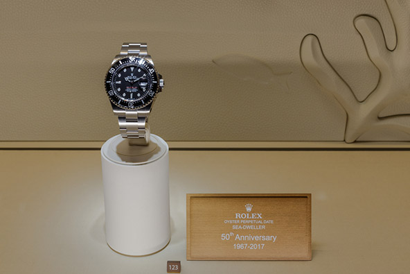 Rolex Sea-Dweller at Baselworld watch exhibition
